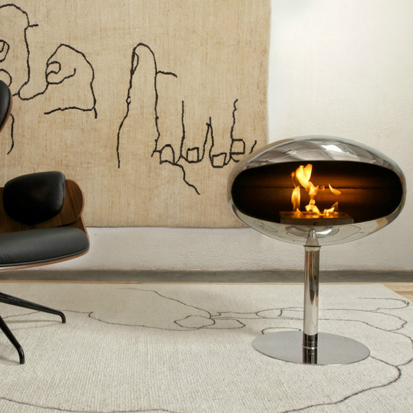 Cocoon Pedestal Stainless